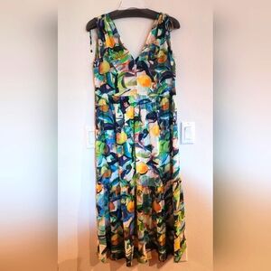 Art Simply by Dolceezza Dress Multi Color New